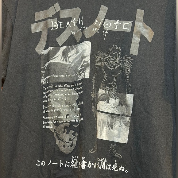 Ripple Junction Other - Death note T-shirt